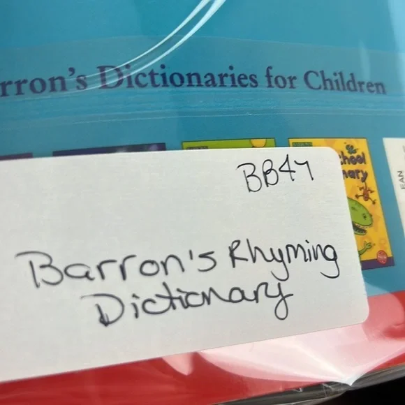 Barron's Rhyming Dictionary - Picture 8 of 8